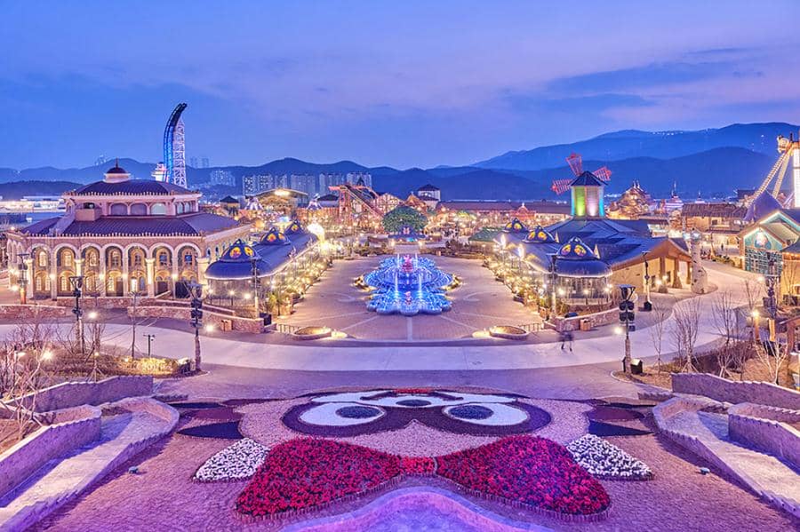 Lotte World Adventure Busan Aerial View 