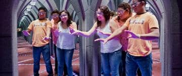 Promotional image of The Amazing Mirror Maze FEC in San Antonio, Texas