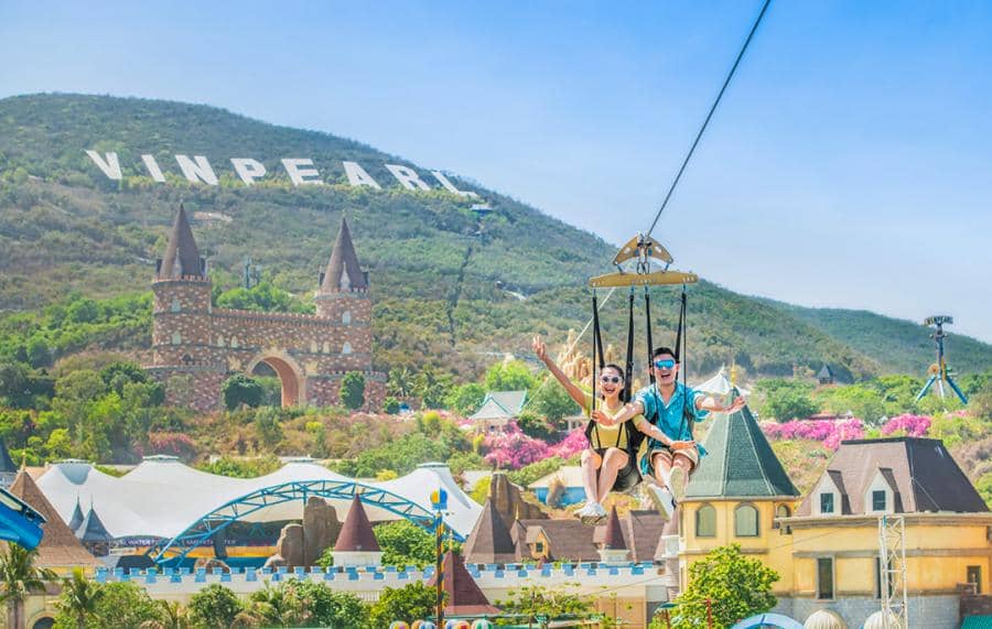 Hinh anh VinWonders Nha Trang Fairy land Zipline