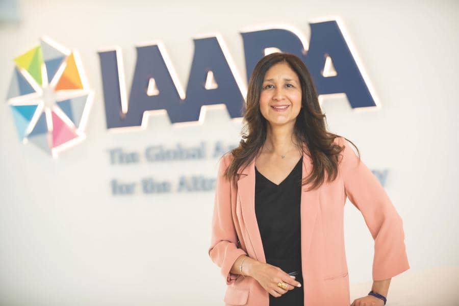 Professional portrait of Paulina Reyes, executive director of IAAPA Latin America, Caribbean region