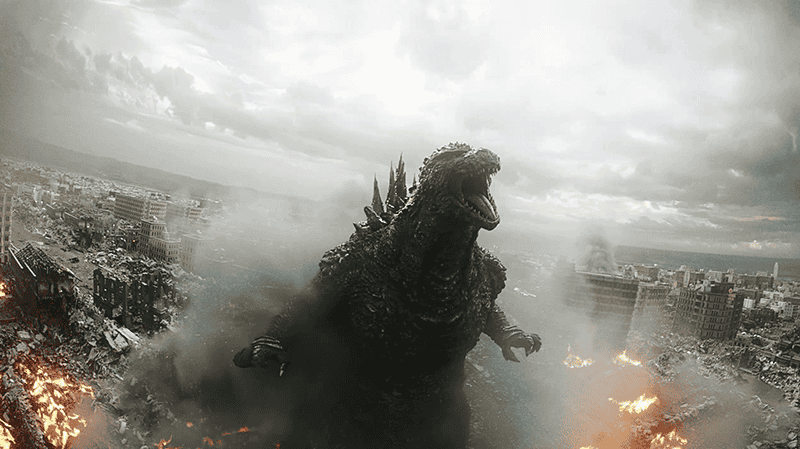 Godzilla Roars at Seibuen