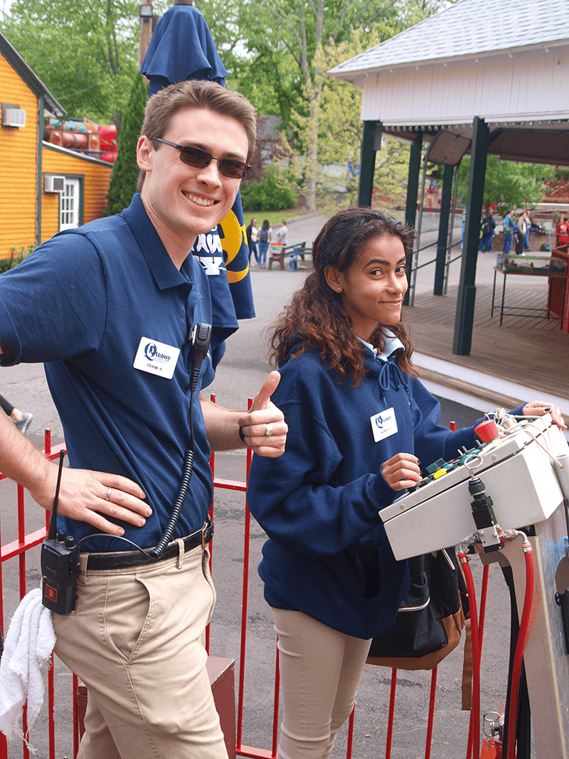 Employees at Quassy 