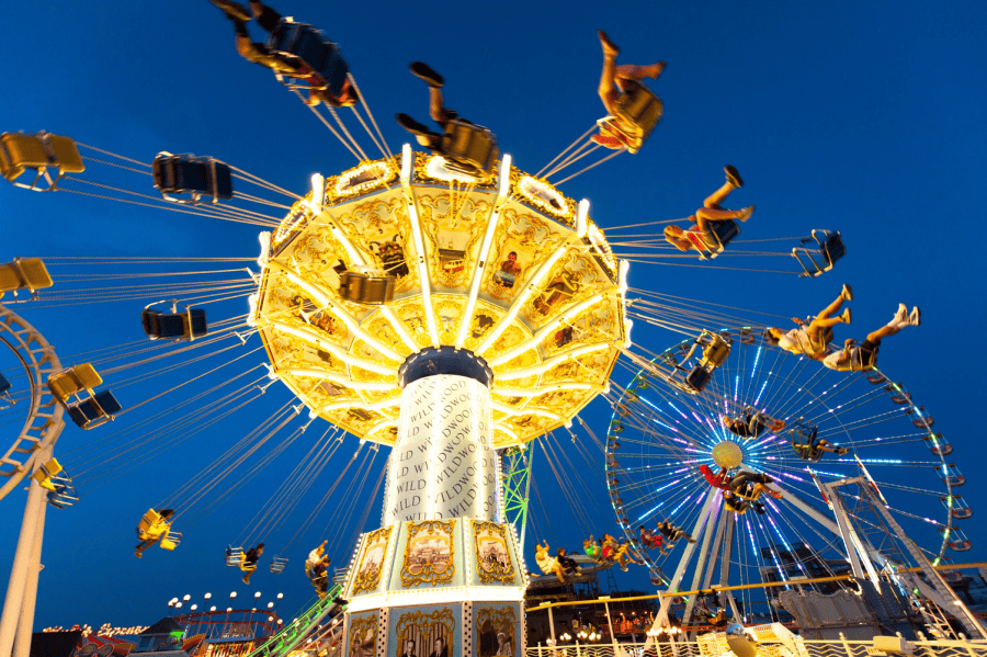 Morey's Wave Swinger - Credit: David Howarth - Morey's Piers