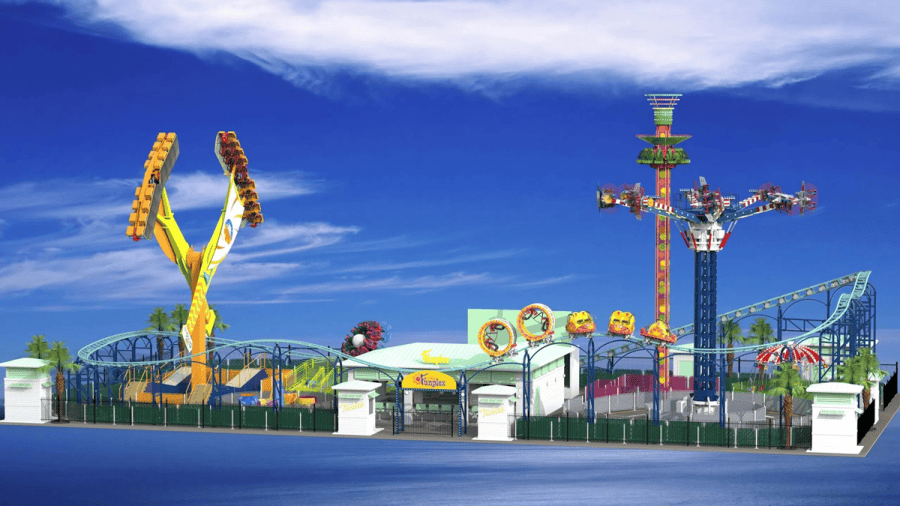 Rendering of the Funplex Myrtle Beach (credit: The Funplex)