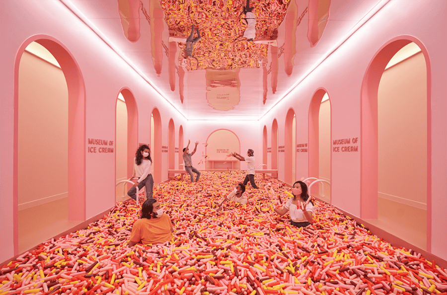 Sprinkle Pool at the Museum of Ice Cream 