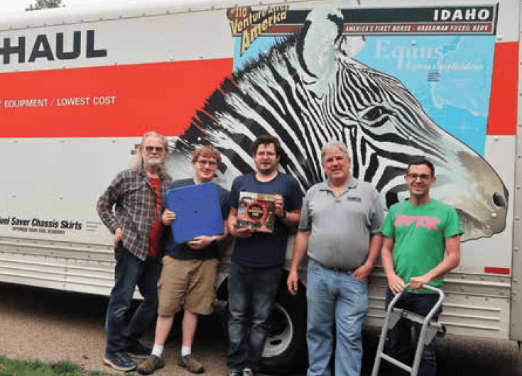 From left: Tim O’Brien, Garrett Sauers, Joshua Litvik, Jim Futrell, and Mike Costello