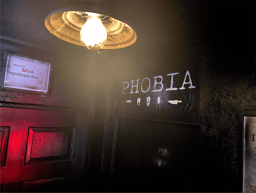 Phobia escape room hallway