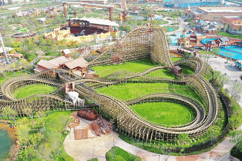 Wooden Dragons aerial 