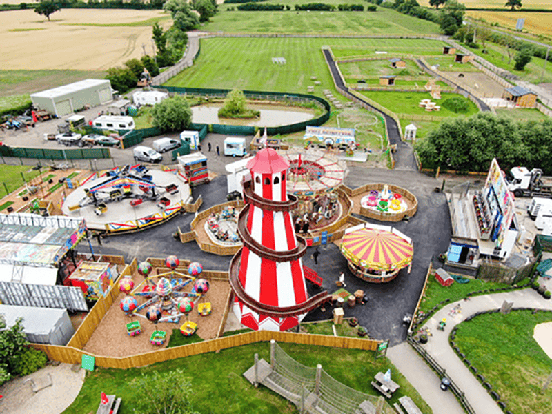 Web Adventure Park Aerial View 